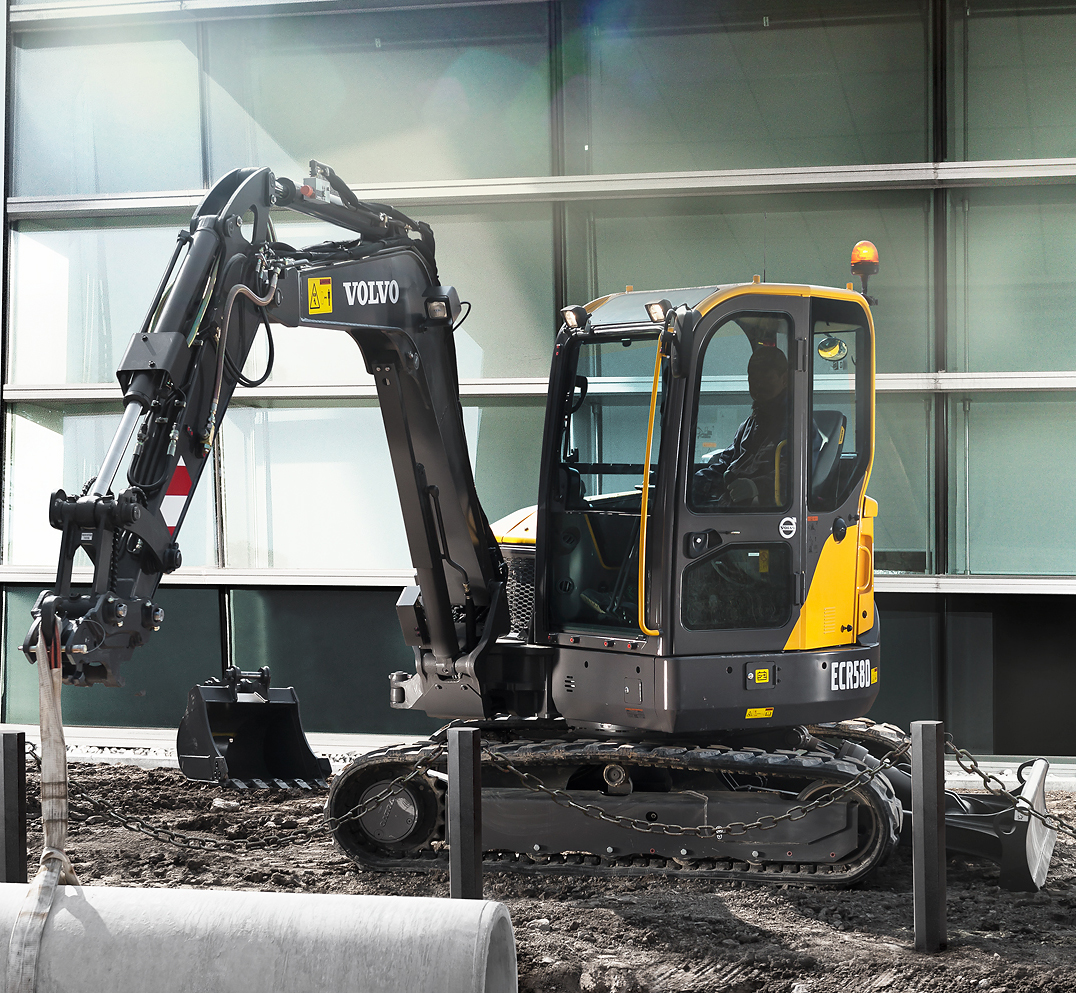 Miniescavatore cingolato Volvo ECR58 Plus